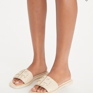 Tory Burch Double T Sport Slide